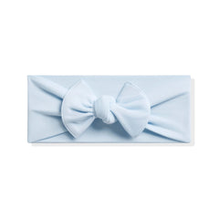 Knotted Bow Headband in Breeze