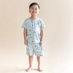 Toddler Basic Tee in Mallard Duck