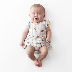 Twirl Bodysuit Dress in Home Run