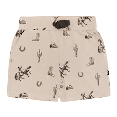 Drawstring Short in Classic Cowboy