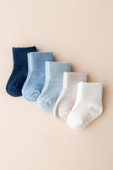Quarter Socks Combo 5-Pack in Cool