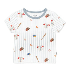 Toddler Basic Tee in Home Run