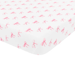 Mini Crib Sheet in Bow