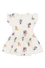 Twirl Bodysuit Dress in Mickey Mouse and Friends