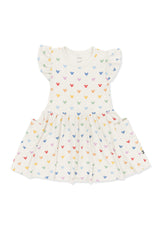 Pocket Dress in Pastel Mickey Mouse