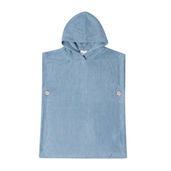 Swim Poncho in Slate