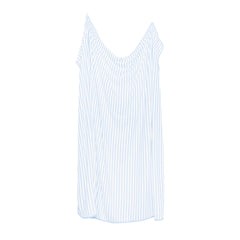 Swaddle Blanket in Small Mist Stripe