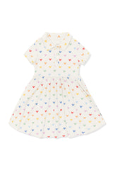 Polo Dress in Pastel Mickey Mouse