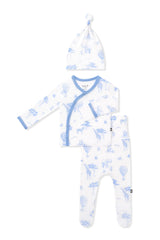 Take Me Home Set with Cap in Toile Safari