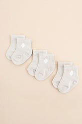 Crew Socks Combo 3-Pack in Oat