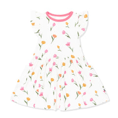 Pocket Dress in Tulip