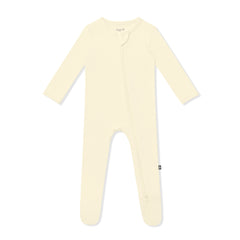 Zippered Footie in Chamomile