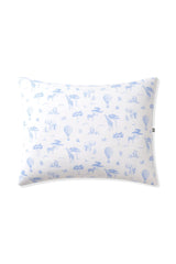 Toddler Pillowcase in Toile Safari