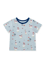 Toddler Basic Tee in Patriotic Goose