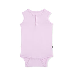 Sleeveless Bodysuit in Thistle