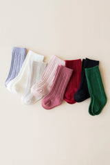 Knee High Socks in Ruby