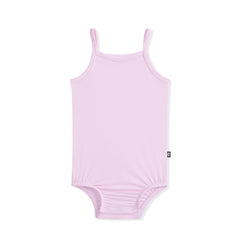 Spaghetti Strap Leotard in Thistle