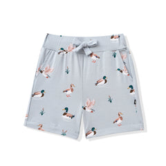 Drawstring Short in Mallard Duck