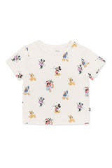 Toddler Basic Tee in Mickey Mouse and Friends