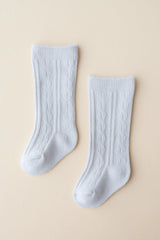 Knee High Socks in Storm