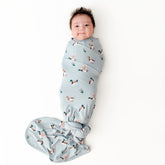 Swaddle Blanket in Mallard Duck