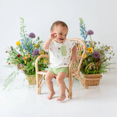 Toddler Crew Neck Tee in Wildflower