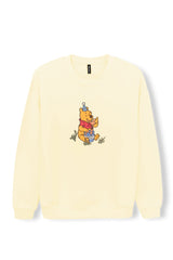 Women's Sweatshirt in Winnie the Pooh on Chamomile