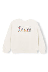 Sweatshirt in Mickey and Friends on Ecru