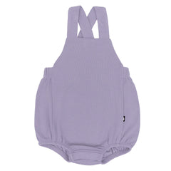 Bamboo Jersey Bubble Overall in Taro