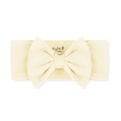 Bow Headband in Chamomile