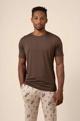 Men's Short Sleeve & Pant PJ Set in Classic Cowboy