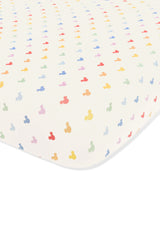 Crib Sheet in Pastel Mickey Mouse