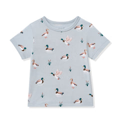 Toddler Basic Tee in Mallard Duck