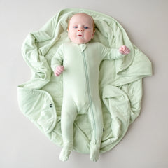 Baby Blanket in Basil 1.0