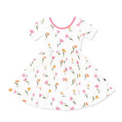 Twirl Dress in Tulip