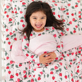 Toddler Blanket in Strawberry Fields 1.0