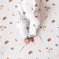 Zippered Romper in Home Run