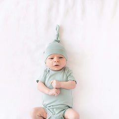 Knotted Cap in Sage