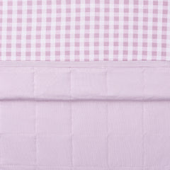 Baby Blanket in Gingham Thistle 1.0