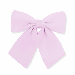 Large Alligator Clip Bow in Thistle