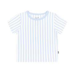 Toddler Basic Tee in Small Mist Stripe