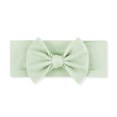Bow Headband in Basil
