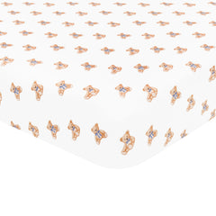 Mini Crib Sheet in Teddy Bear