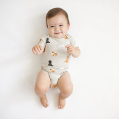 Bodysuit in Fluffy Dog
