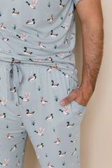 Men's Lounge Pants in Mallard Duck