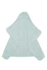 Toddler Hooded Bath Towel in Sage