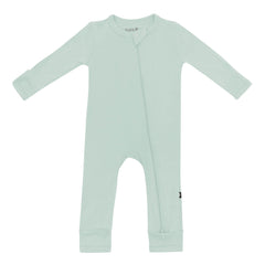Zippered Romper in Sage