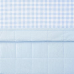 Baby Blanket in Gingham Breeze 1.0