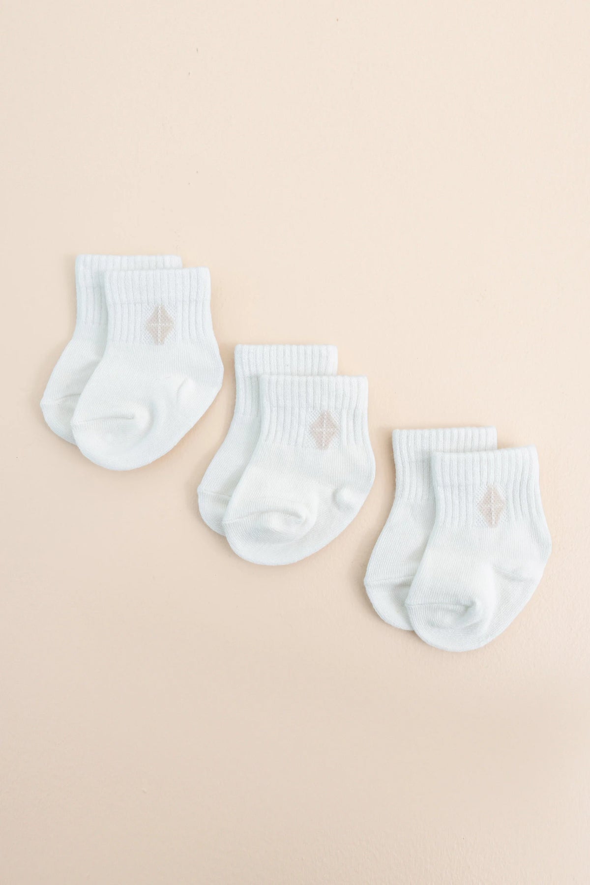 Crew Socks Combo 3-Pack in Cloud