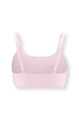 Women's Scoop Neck Bralette in Peony